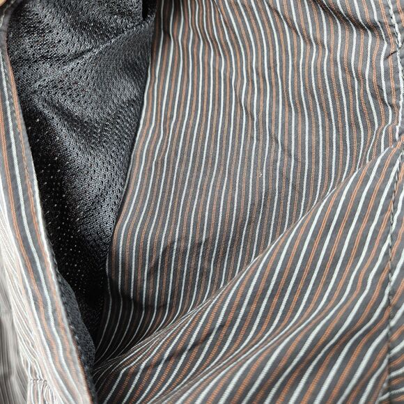 North Face Shirt Mens 2XL Striped Button Up Lightweight Nylon Hiking Outdoor - Picture 5 of 12